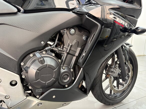 2013 Honda CBR 400R, чёрный, 550000 рублей - вид 13