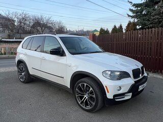 2007 BMW X5 3.0si II (E70), белый, 1450000 рублей, вид 1