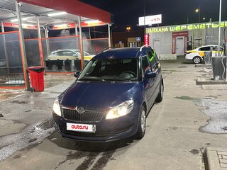 2013 Skoda Roomster I Рестайлинг, синий, 950000 рублей, вид 2
