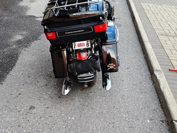 1999 Harley-Davidson Electra Glide, чёрный, 650000 рублей - вид 15
