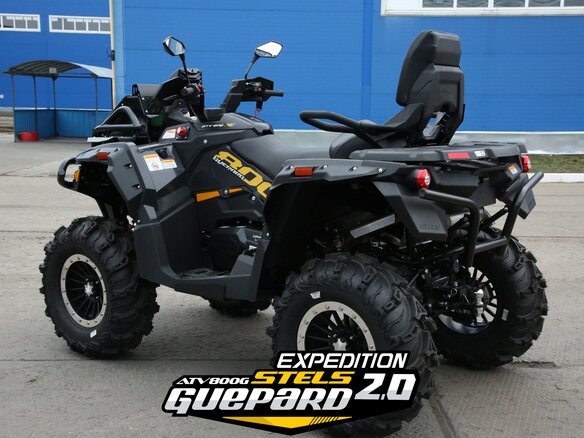 2026 Stels ATV-800 Guepard Trophy, чёрный, 1230000 рублей - вид 8