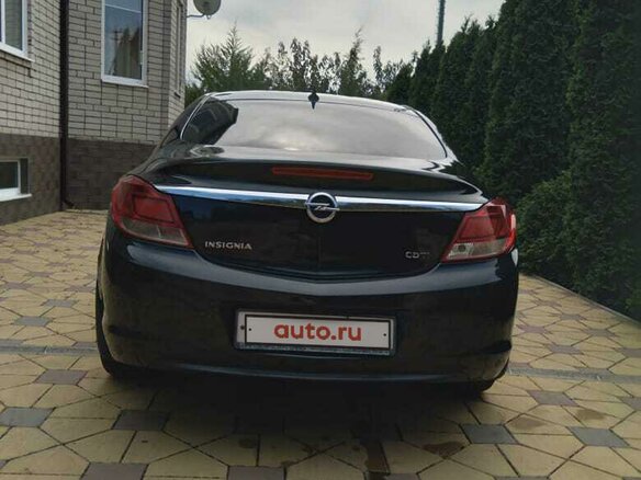 2011 Opel Insignia I, чёрный, 880000 рублей - вид 5