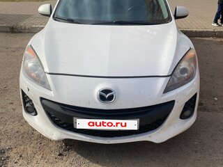 2013 Mazda 3 II (BL) Рестайлинг, белый, 1200000 рублей, вид 1