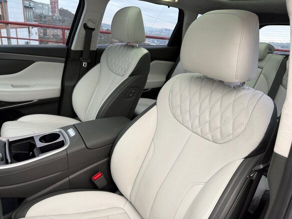 2021 Hyundai Santa Fe IV Рестайлинг, серый, 3798000 рублей - вид 32