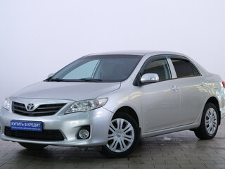 2012 Toyota Corolla X (E140, E150) Рестайлинг, серебристый, 1049000 рублей, вид 3