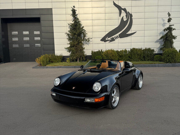 1994 Porsche 911 Carrera III (964), чёрный