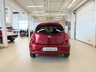 2018 Nissan March IV (K13) Рестайлинг, красный, 979000 рублей, вид 5