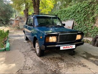 2004 Lada (ВАЗ) 2107, синий, 85000 рублей, вид 2