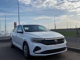 2021 Volkswagen Polo VI, белый, 1380000 рублей, вид 2
