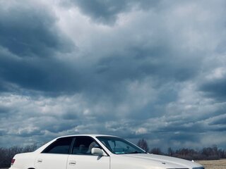 1999 Toyota Mark II VIII (X100), белый, 580000 рублей, вид 4