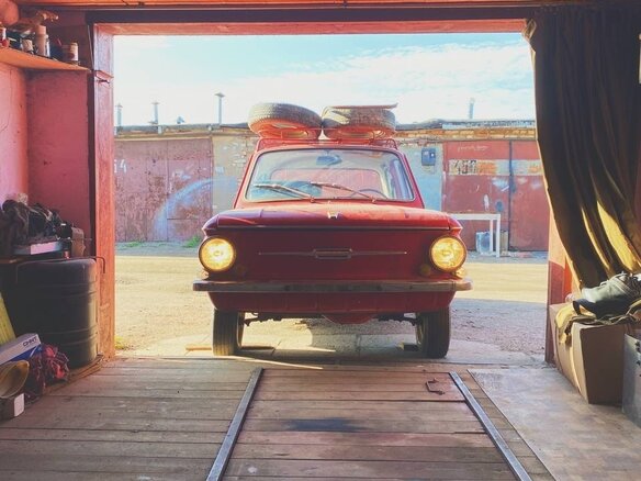 1977 ЗАЗ 968 А, красный, 118000 рублей - вид 1