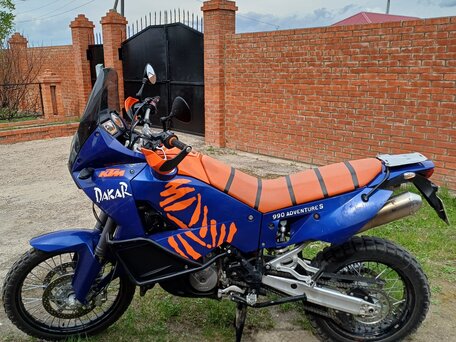 2008 KTM 990 Adventure, синий, 690000 рублей, вид 1