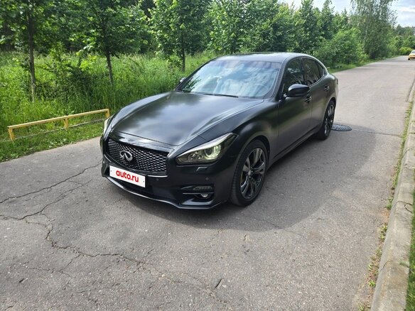 2016 Infiniti Q70 I Рестайлинг, чёрный, 2600000 рублей - вид 1