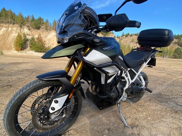 2021 Triumph Tiger 900, зелёный, 1150000 рублей - вид 16