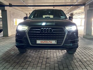 2018 Audi Q7 II (4M), чёрный, 4150000 рублей, вид 1