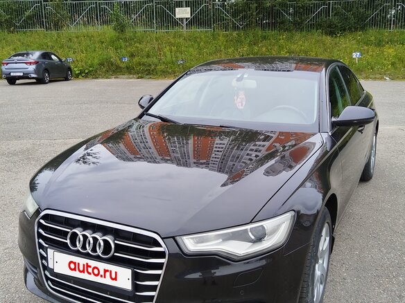 2011 Audi A6 IV (C7), серый, 1600000 рублей - вид 1