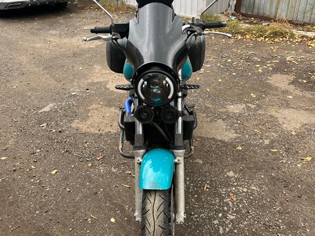 1994 Honda NTV 650, зелёный, 350000 рублей, вид 1