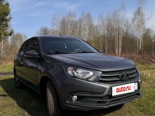 2020 Lada (ВАЗ) Granta I Рестайлинг, серый, 715000 рублей, вид 4