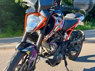 2020 KTM 250 Duke, оранжевый, 275000 рублей, вид 3