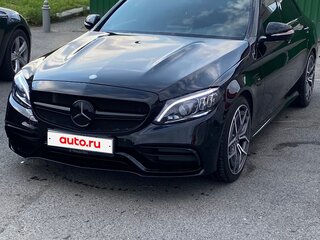 2014 Mercedes-Benz C-Класс 180 IV (W205), чёрный, 2450000 рублей, вид 2
