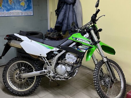 2014 Kawasaki KLX 250, зелёный, 499000 рублей, вид 1