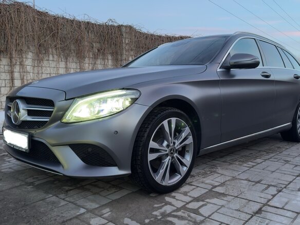2020 Mercedes-Benz C-Класс 200 d IV (W205) Рестайлинг, серый, 2680000 рублей