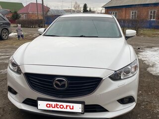 2017 Mazda 6 III (GJ) Рестайлинг, белый, 2050000 рублей, вид 1