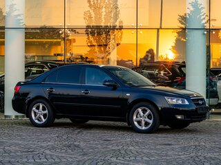 2006 Hyundai Sonata V (NF), синий, 795000 рублей, вид 3