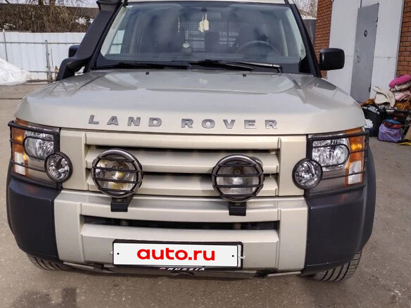 2007 Land Rover Discovery III, бежевый, 2100000 рублей - вид 1