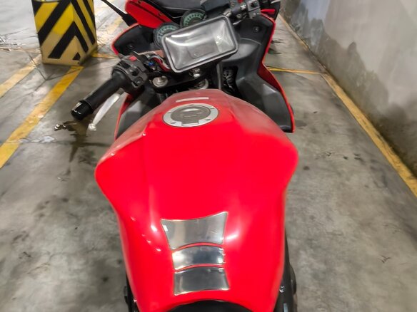 2003 Yamaha FZS600 Fazer, красный, 350000 рублей - вид 15