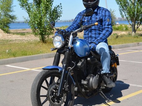 2018 Yamaha XV950 Bolt, синий, 690000 рублей, вид 5