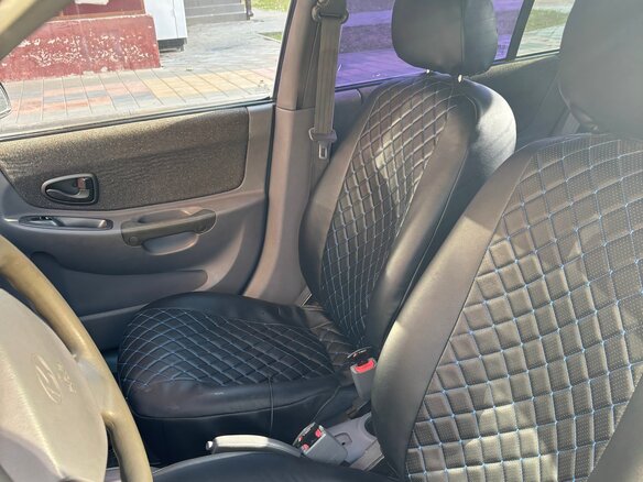 2007 Hyundai Accent ТагАЗ II, синий, 375000 рублей - вид 5