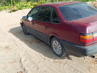 1990 Volkswagen Passat B3, пурпурный, 150000 рублей, вид 5