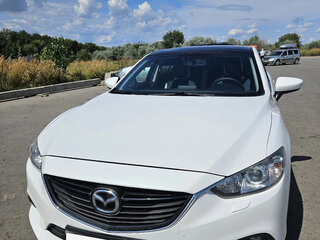 2015 Mazda 6 III (GJ) Рестайлинг, белый, 1700000 рублей, вид 2