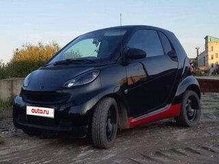 2009 Smart Fortwo II, чёрный, 400000 рублей, вид 1