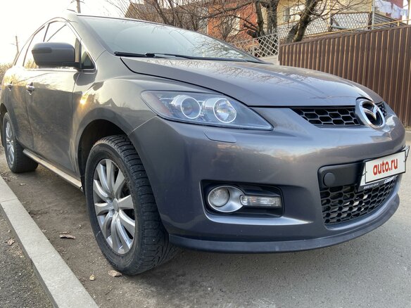 2008 Mazda CX-7 I, серый, 670000 рублей - вид 5
