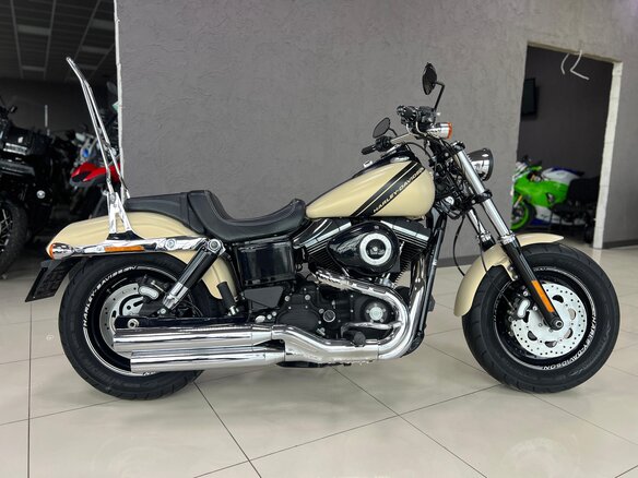 2014 Harley-Davidson Fat Bob, бежевый - вид 8