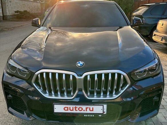 2022 BMW X6 30d III (G06), синий, 11950000 рублей