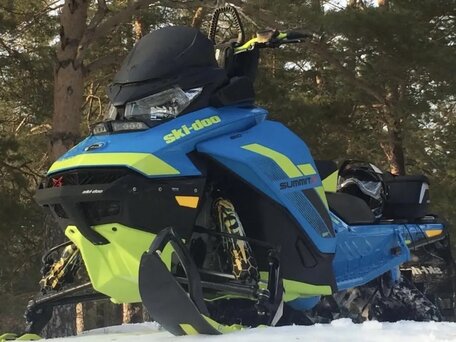 2017 BRP Ski-Doo Summit 850, голубой, 890000 рублей, вид 2