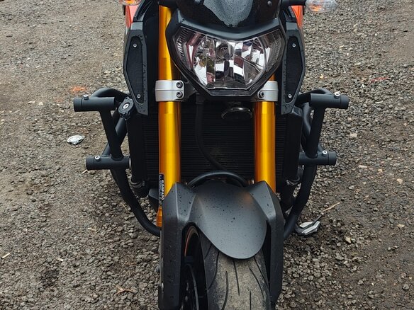 2015 Yamaha MT-09 (FZ-09), оранжевый, 650000 рублей - вид 5