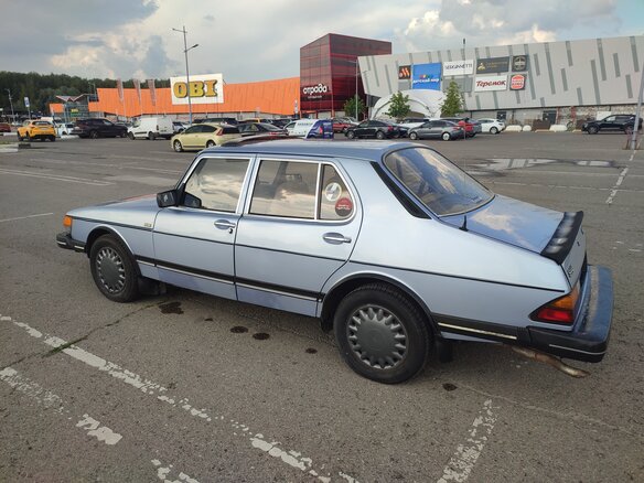 1988 Saab 900 I, голубой, 499000 рублей - вид 16