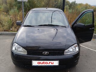 2009 Lada (ВАЗ) Kalina I, чёрный, 175000 рублей, вид 1