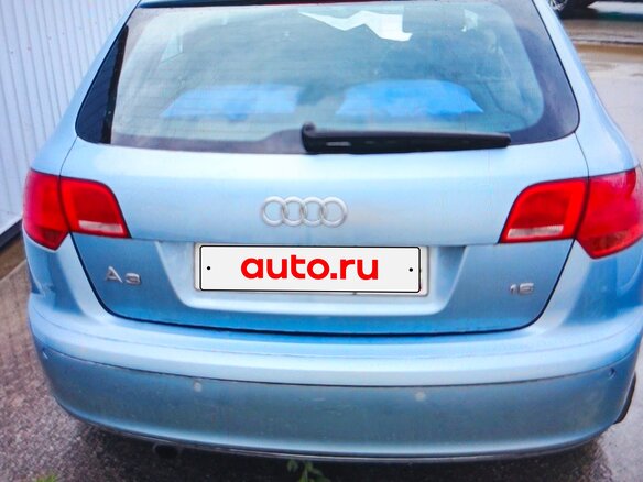 2006 Audi A3 II (8P) Рестайлинг 1, голубой, 750000 рублей - вид 3