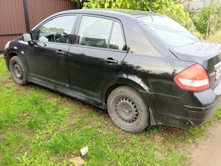 2012 Nissan Tiida I Рестайлинг, чёрный, 999000 рублей, вид 4