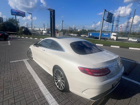 2016 Mercedes-Benz S-Класс 500 VI (W222, C217), белый, 4350000 рублей, вид 4