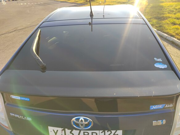 2010 Toyota Prius III (XW30), синий, 1200000 рублей - вид 13