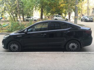 2012 Kia Rio 4-speed III, чёрный, 850000 рублей, вид 4