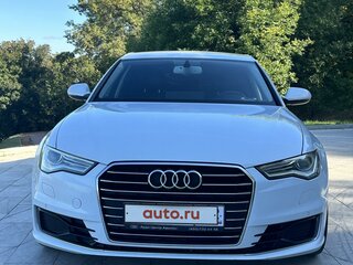 2016 Audi A6 IV (C7) Рестайлинг, белый, 1890000 рублей, вид 3