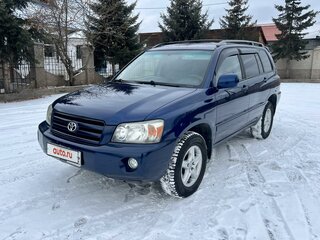 2005 Toyota Highlander I (XU20) Рестайлинг, синий, 1350000 рублей, вид 1
