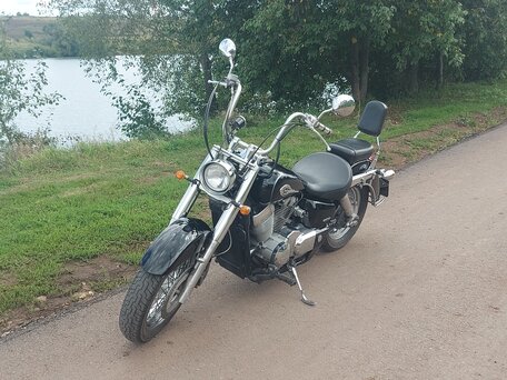 2006 Honda Shadow 750, чёрный, 450000 рублей, вид 3